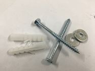 304 Stainless Steel Toilet Mounting Hardware Corrosion Resistance For Hang Basin Fittings