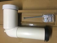 Standard PVC Toilet Bowl Pipe , Toilet Waste Fittings 102mm Hole Diameter