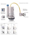 Water Saving 2" 3" Dual Flush Valve For Toilet Cistern