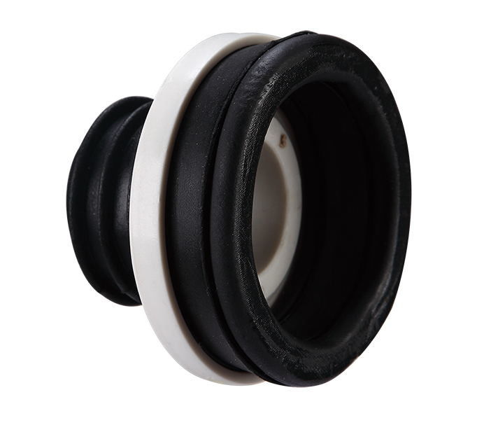 Rubber Horse Head Urinal Flange Connection Accessories With Installed