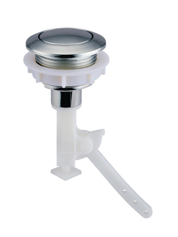 Durable Toilet Cistern Single Flush Button Replacement Single Flapper Flush Valve Conversion Kit