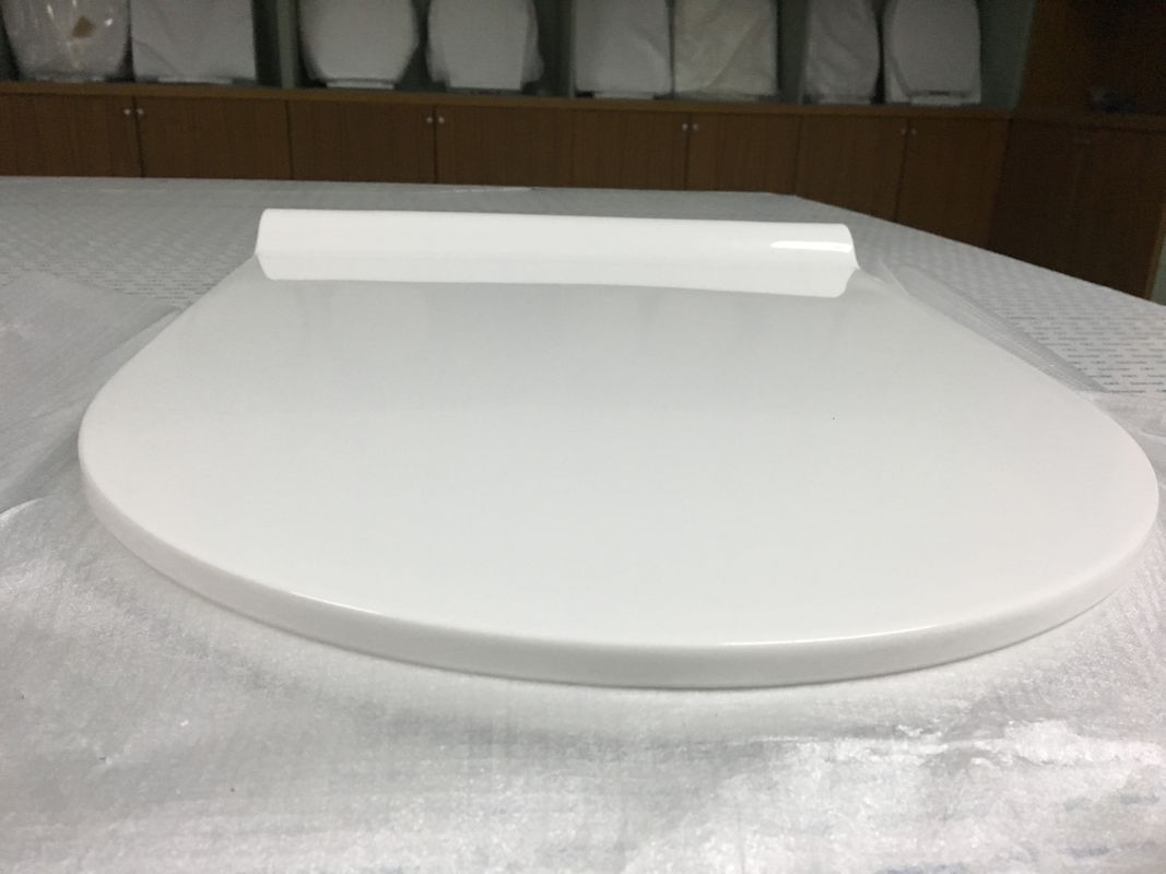 Ultra Thin O Type V Type WC Seat Cover Elongated Square Front Toilet Seat