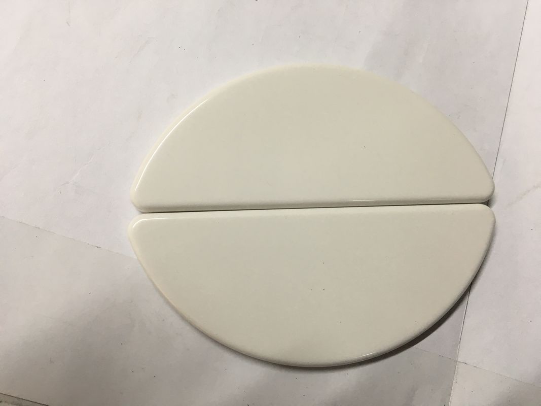Install side cover of the toilet seat, PP material semi-circular side cover, toilet install decorative cover.