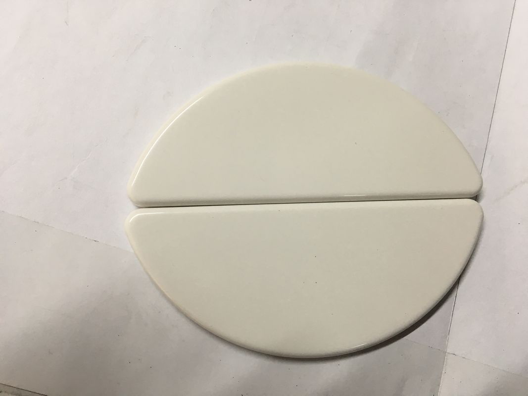 Install side cover of the toilet seat, PP material semicircular side