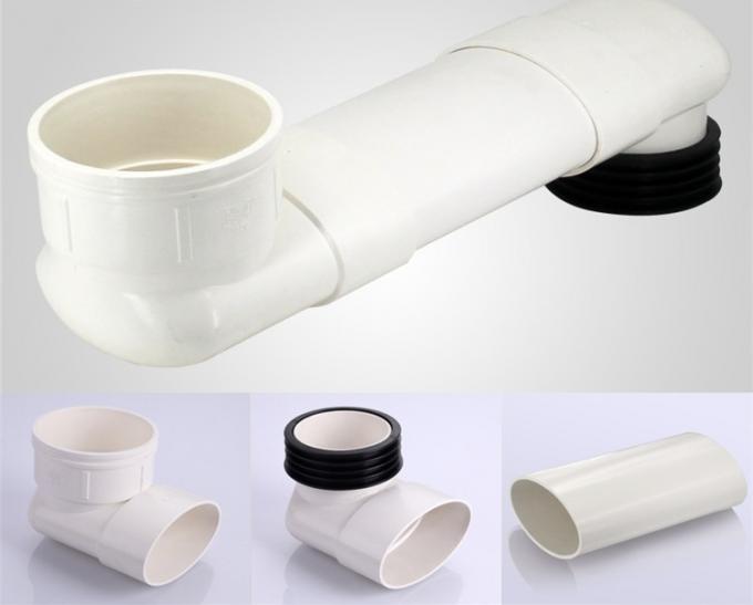Offset Toilet Soil Pipe Connectors Adjustable Distance No Impact On Water Quality