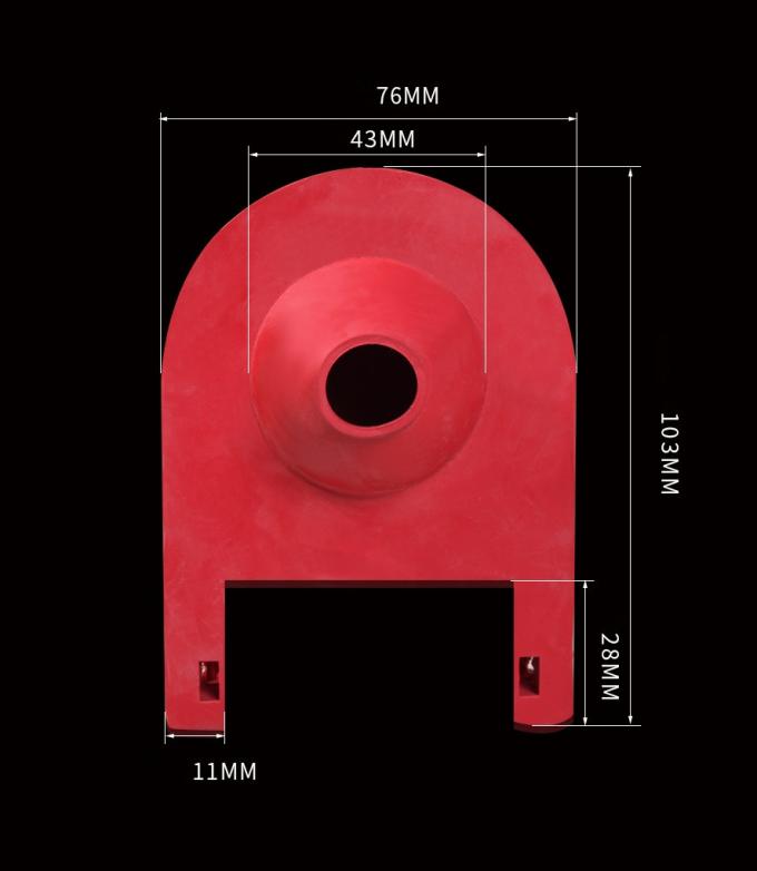 Exquisite Design Toilet Water Flapper Seal Cover , Toilet Bowl Flapper