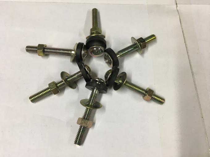 Double Copper Toilet Mounting Hardware , Toilet Tank Mounting Kit Easy ...