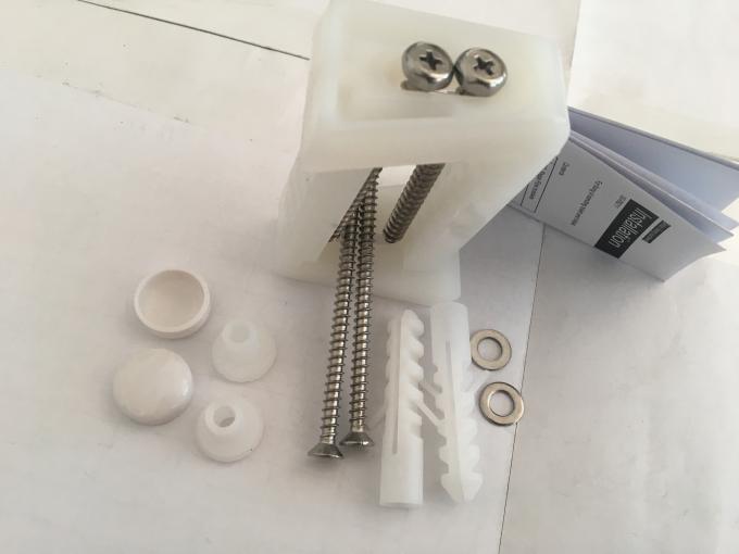 3A Toilet Cistern Fixing Screws , Nylon 7 Shaped Foot Screws Easy Replace
