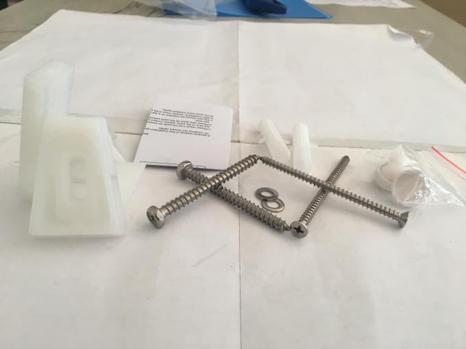 3A Toilet Cistern Fixing Screws , Nylon 7 Shaped Foot Screws Easy Replace