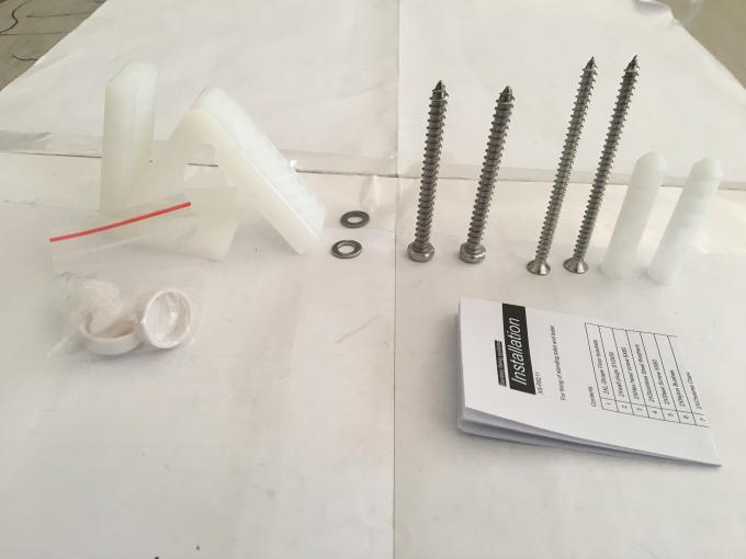 3A Toilet Cistern Fixing Screws , Nylon 7 Shaped Foot Screws Easy Replace