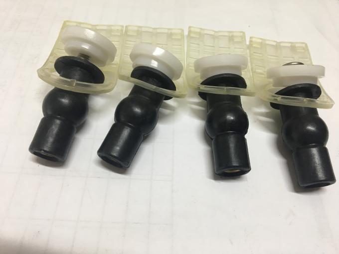 Cross Head Toilet Mounting Hardware , Rubber Expansion Toilet Seat