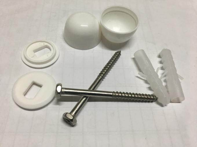 Vertical Ground Fixed Toilet Anchor Bolts , Toilet Bowl Mounting Bolts