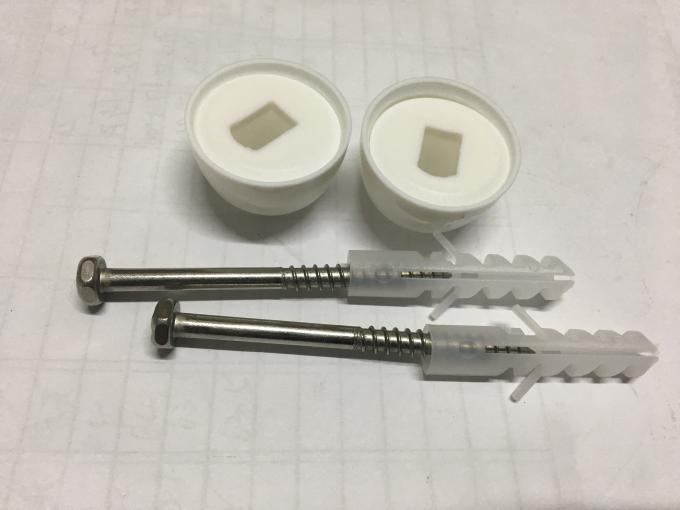 Vertical Ground Fixed Toilet Anchor Bolts , Toilet Bowl Mounting Bolts