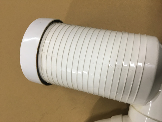 Sanitary Ware 4 Inch Toilet Waste Pipe , PVC Pipe Toilet Shifter