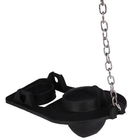 9 Inch Toilet Tank Flapper , Black Toilet Flush Rubber Flapper With Chain And Hook