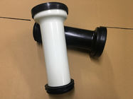 Wall Mounted Toilet Straight Pan Connector With Black And White Optional