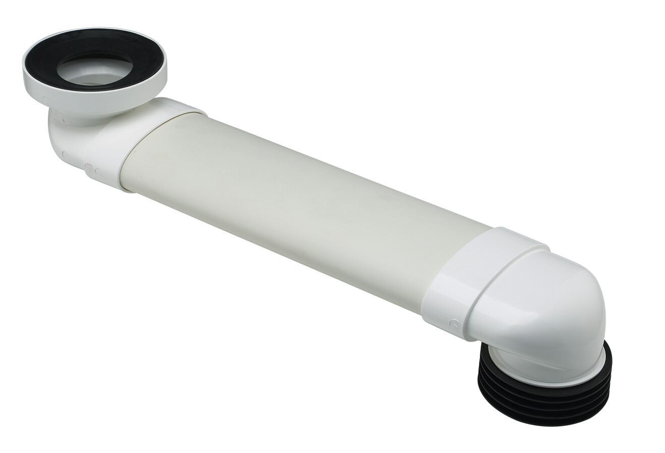 Offset Toilet Soil Pipe Connectors Adjustable Distance No Impact On