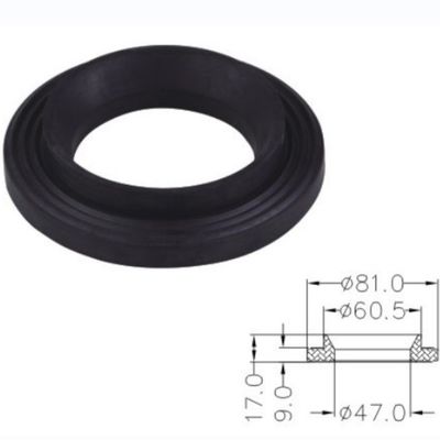 Modern Design Hotel And Toilet Connector Conversion Pipe Rubber Seal Three Layer Gasket