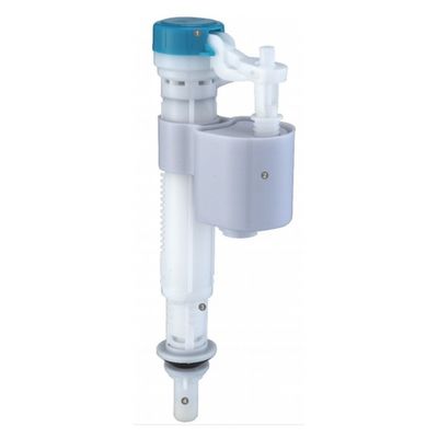Plastic Threaded Tank Fittings For Dual Flush Cistern Bottom Entry Toilet Fill Valve