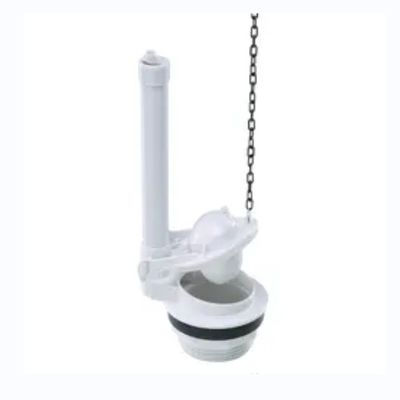 ABS Plastic Toilet Flush Valve Mechanism with Adjustable Overflow Pipe and Single Flush