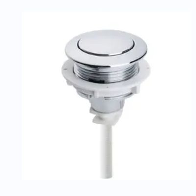 Chrome-plated Single Flush Toilet Button Flush Actuator with 38mm/48mm/58mm Diameter