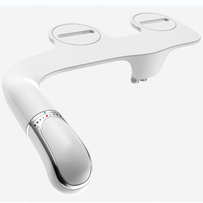 Non-Electric Fresh Water Spray Bidet Toilet Seat Attachment With Postscript Materials