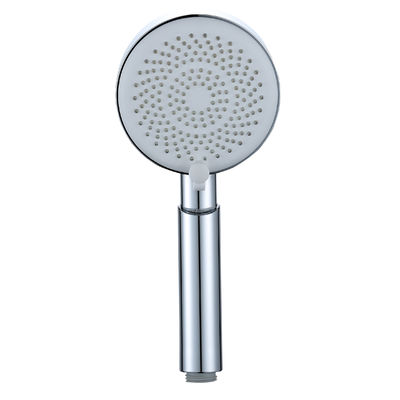 Removable Cover Portable Hand Held Shower Head With Electroplating Matte Black Finish
