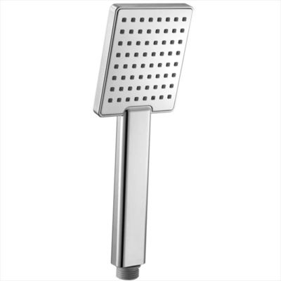 5 Square ABS Plastic Hand Shower Chrome Water Saving Handheld Shower Hotel Top Seller