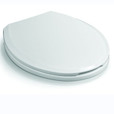 Super Thin Design UF Toilet Seat with Stainless Steel Hinge and Slow-Close Function