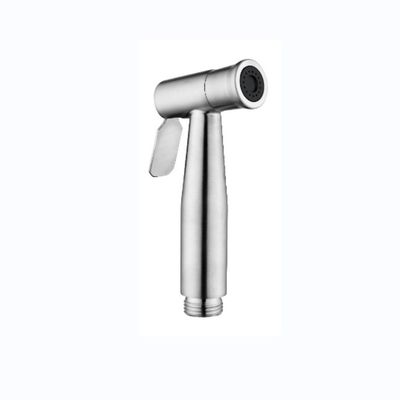 Light Grey Bathroom Accessory Handheld Bidet Sprayer Set With Faucet And Self Cleaning