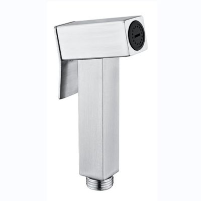 Sustainable Rinse Enabled Modern Brushed Nickel Toilet Spray For Optimal Cleaning