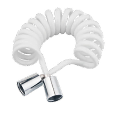 Flexible Water Plumbing Toilet Bidet Sprayer Connect Pipe For PU Telephone Line Style