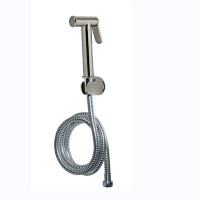 Sustainable Light Grey Hand-held Bidet Toilet Sprayer With Wall-mounted Hook Holder
