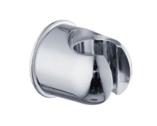 Wall Mount Handheld Shower Bracket with Large Angle Adjustable Zinc Alloy Body and Chrome Polished Finish