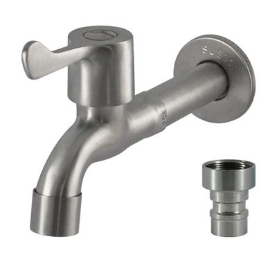 Brass Spool Chrome Plated Zinc Body Deck Mounted Basin Mixer for Classic Bathroom