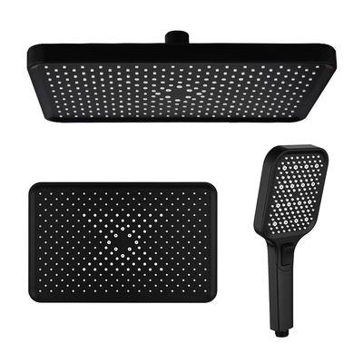 Polished High Pressure Wall Mounted Hand Held Shower Head Water Saving Efficiency