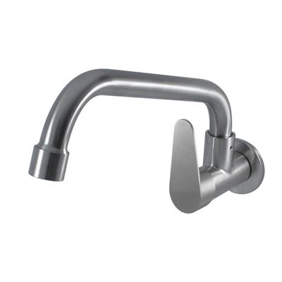 Chrome Finish Stainless Steel Kitchen Faucet Mixer With Hot Cold Water And Diverter