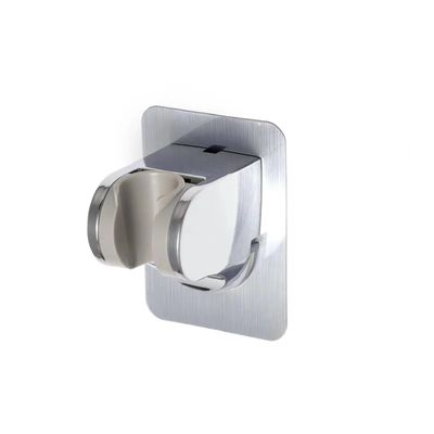 CE SASO Certified Zinc Chrome Shower Holder Bracket with Strong Adhesive And Waterproof Design