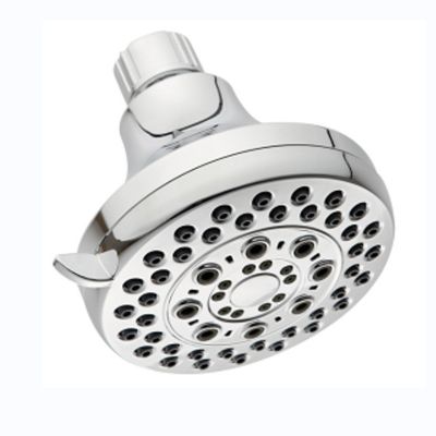 Chrome Finished Multi-Function Shower Head For High Pressure Water Saving In Bathroom