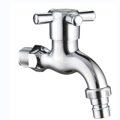 Wall-Mounted ABS Health Faucet with Chrome Surface Finishing Single Handle and Ceramic Cartridge for Hotel Bathroom