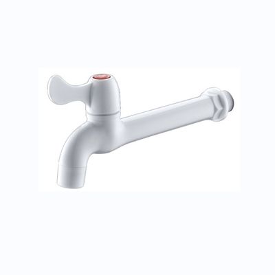 Wall-Mounted ABS Material Single Handle Faucet Water Tap for Modern Bathroom