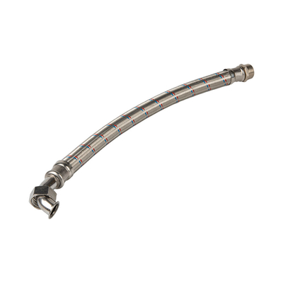 STAINLESS STEEL BRAIDED HOSE HIGH-PRESSURE HEXAGONAL CONNECTOR FLEXIBLE PIPE HOSE