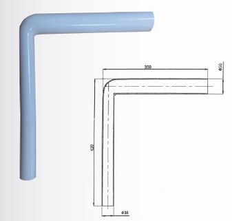 Hidden Water Tank Flushing Straight Pipe, Elbow Pipe, Toilet Connection Pipe, Wall-Mounted Sewage Pipe, Elbow Pipe, Inlet Pipe