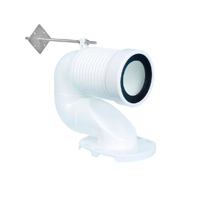 Toilet Drain Pipe Fitting, Straight Pipe For Wall Drainage To Floor Drainage Conversion Joint, Universal Displacement Pipe