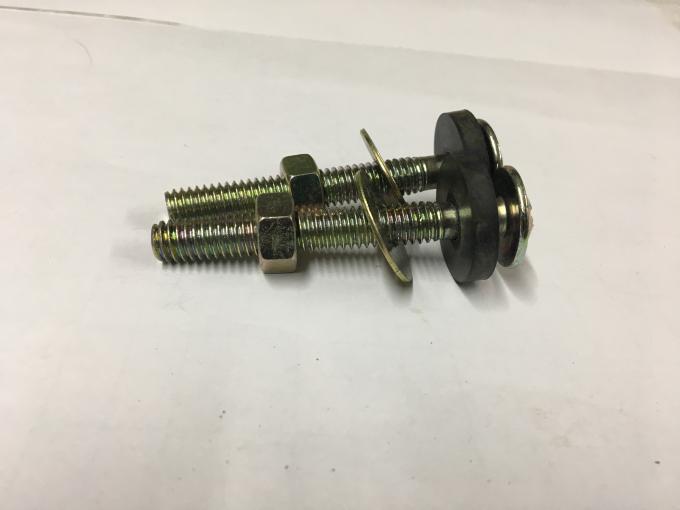 Double Copper Toilet Mounting Hardware , Toilet Tank Mounting Kit Easy