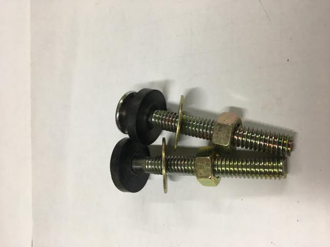 Double Copper Toilet Mounting Hardware , Toilet Tank Mounting Kit Easy