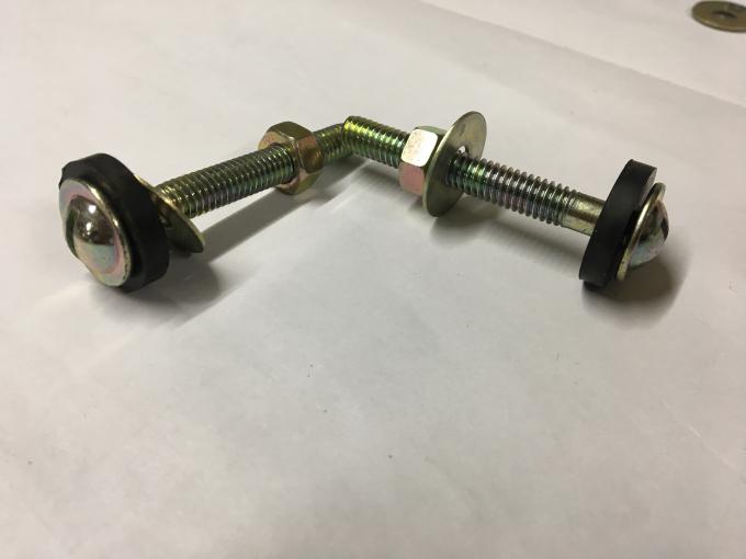 Double Copper Toilet Mounting Hardware , Toilet Tank Mounting Kit Easy