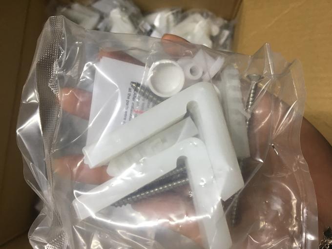 3A Toilet Cistern Fixing Screws , Nylon 7 Shaped Foot Screws Easy Replace