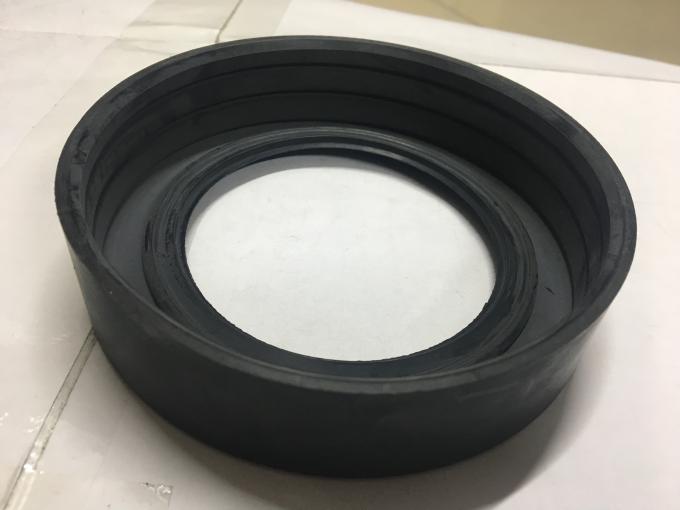 Round Black Durable Toilet Tank Fittings Rubber Gasket 3090 Shore Hardness