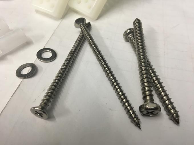 Countersunk Head Toilet Mounting Hardware Extra Long Toilet Bowl Floor Bolts